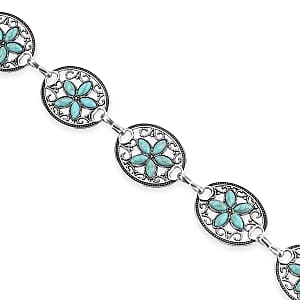 Tamsy Silvertone National Design Concho Belt