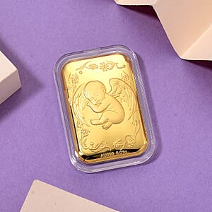 24K Yellow Gold Angel Dreams Emboss Sheet 10mg