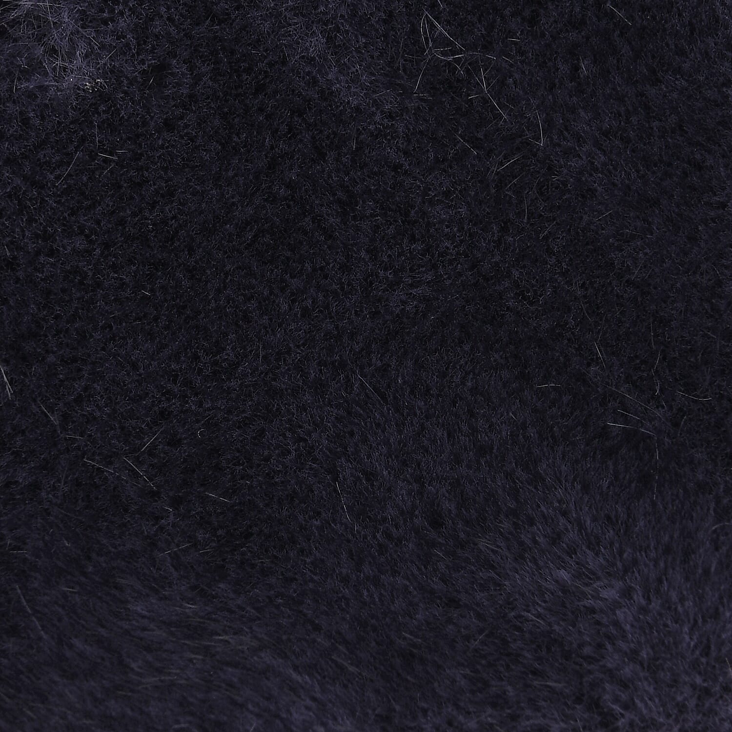 Tamsy Dark Purple Faux Fur Gloves with Screen Touch Function