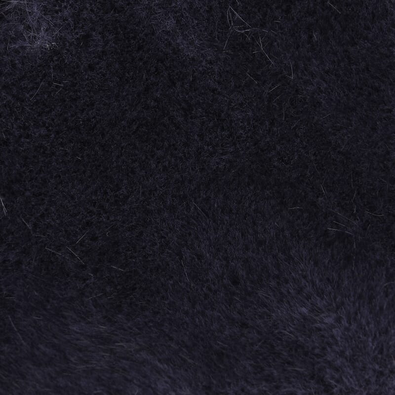 Tamsy Dark Purple Faux Fur Gloves with Screen Touch Function