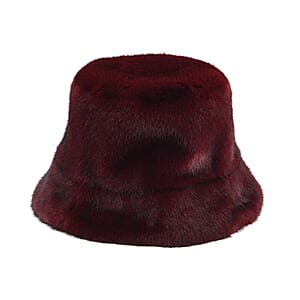 Tamsy Wine Faux Mint Hat