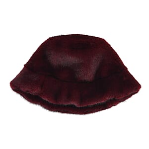 Tamsy Wine Faux Mint Hat