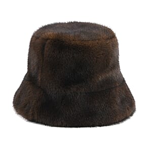 Tamsy Brown Faux Mint Hat (22.8-23.6)