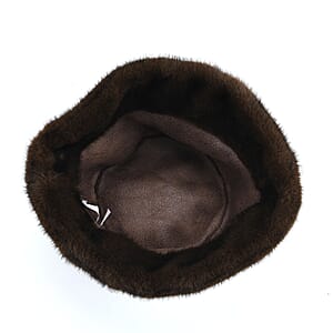 Tamsy Brown Faux Mint Hat (22.8-23.6)