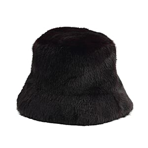 Tamsy Deep Maroon Faux Mint Hat (22.8-23.6)