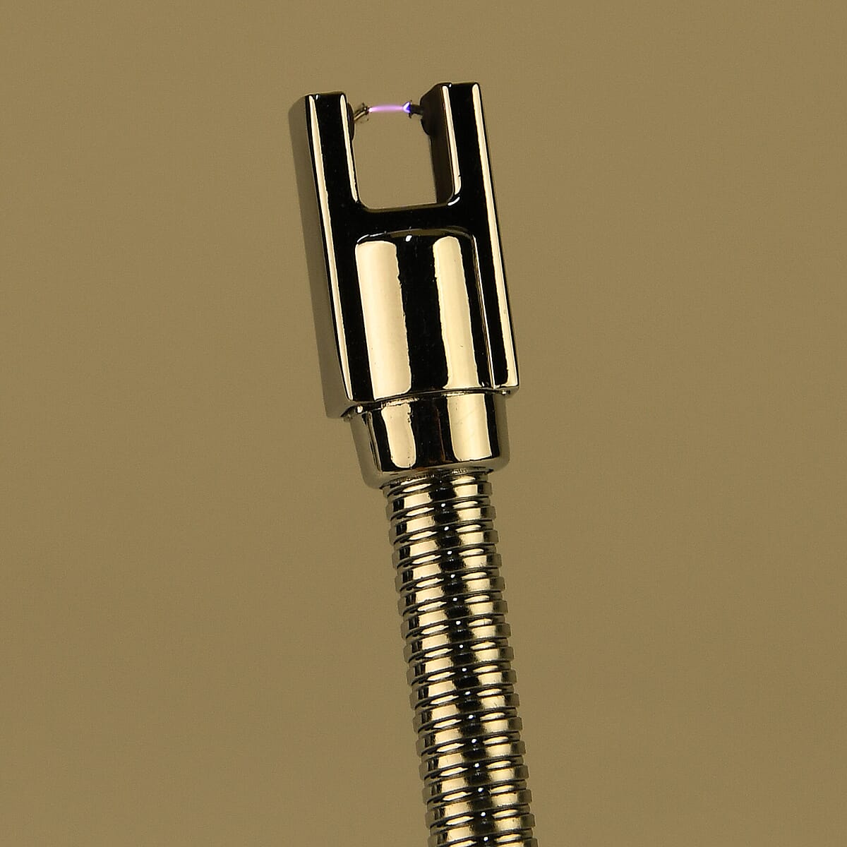 Livmore Rechargeable Flameless Stainless Steel Electric Lighter - Red image number 1