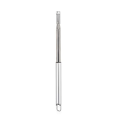 Livmore Rechargeable Flameless Stainless Steel Electric Lighter - Silver