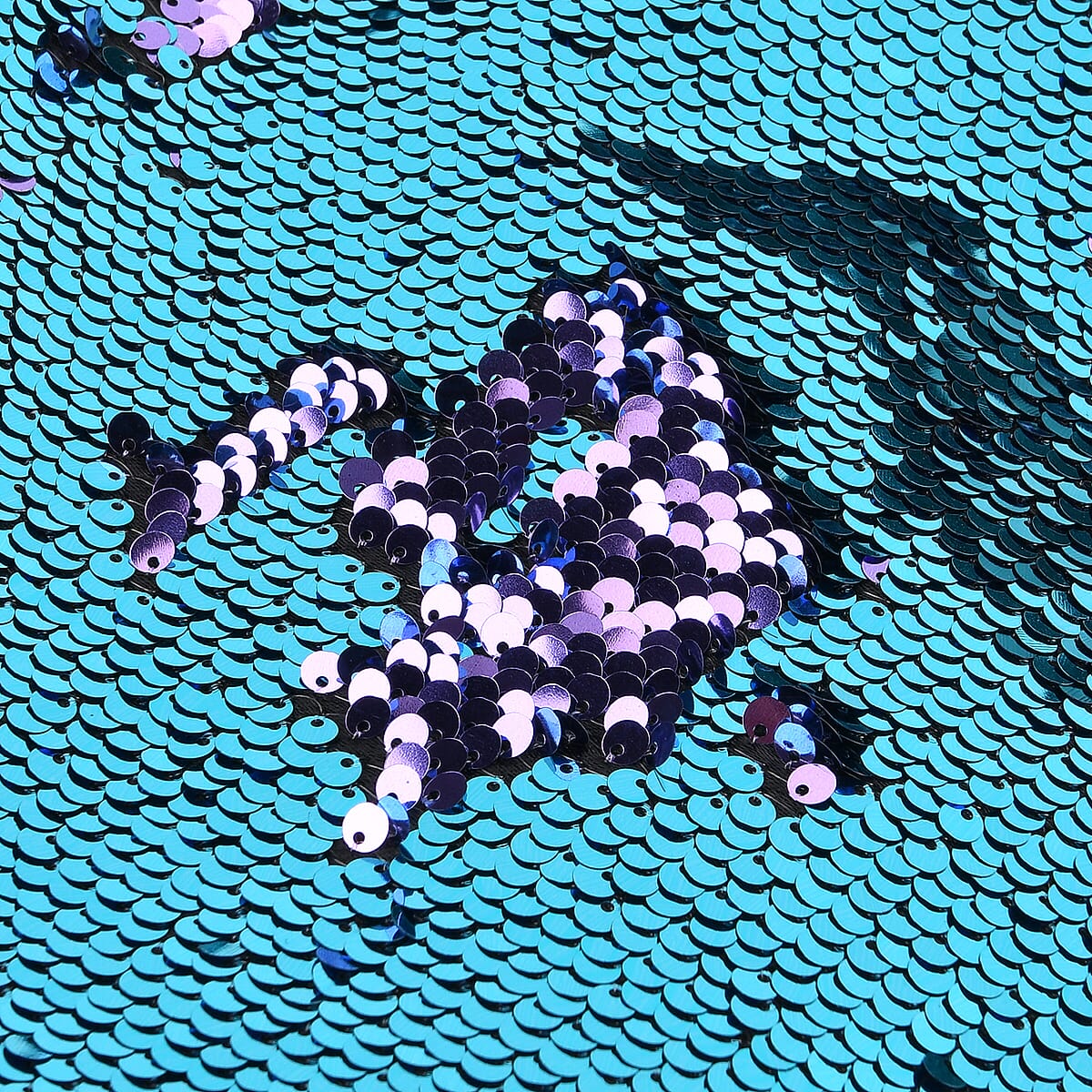 Tamsy Green Sequin Tote Bag image number 3