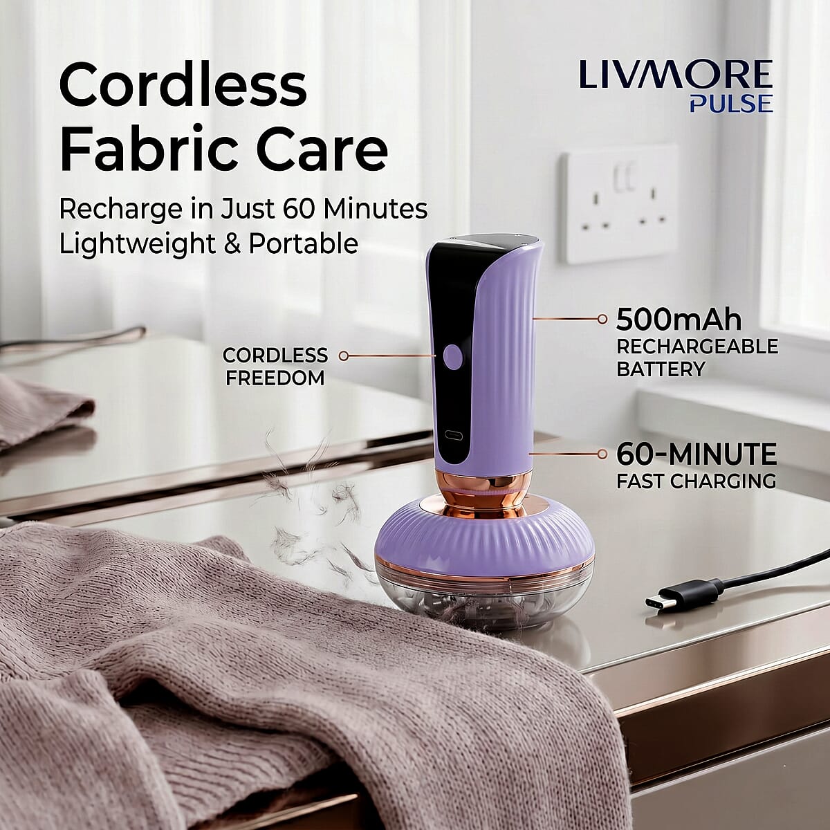 Livmore Lavender Lint Remover image number 5