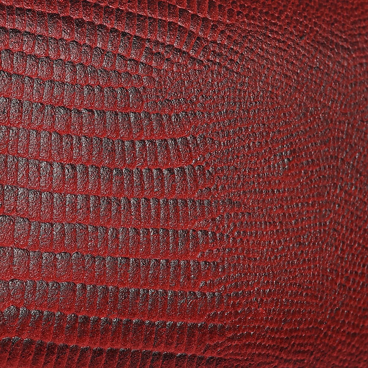 Tamsy Wine Lizard Print Genuine Leather with RFID Wallet image number 8