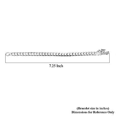 D'Joy Bali Legacy Dragon Bracelet in Sterling Silver (7.25 In) 40 Grams