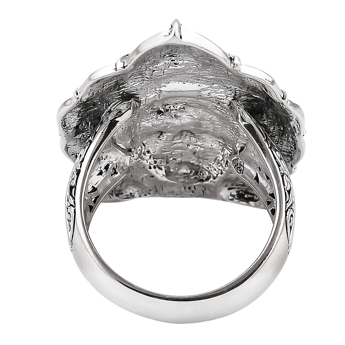 D'Joy Bali Goddess Princess Ring in Sterling Silver (Size 9.0) 13.75 Grams image number 4