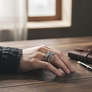 D'Joy Bali Legacy Three Head Snake Ring in Sterling Silver (Size 9.0) 9.50 Grams