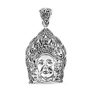 D'Joy Bali Goddess Sterling Silver Princess Pendant without Chain 9.90 Grams