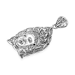 D'Joy Bali Goddess Sterling Silver Princess Pendant without Chain 9.90 Grams
