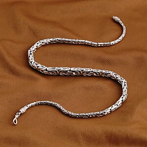 D'Joy Bali Legacy Borobudur Gradution Necklace in Sterling Silver 51.40 Grams 20 Inches