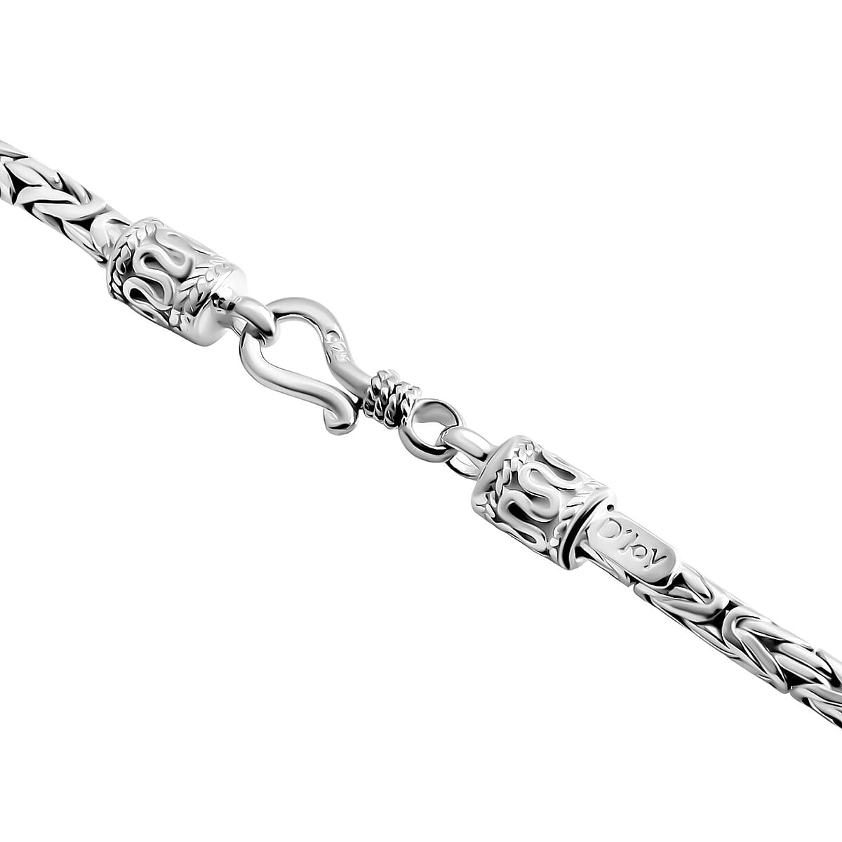 D'Joy Bali Legacy Borobudur Gradution Necklace in Sterling Silver 51.40 Grams 20 Inches image number 4