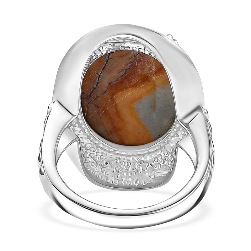 EverTrue Cherry Creek Solitaire Ring in Stainless Steel 16.10 ctw (Size 10.0)