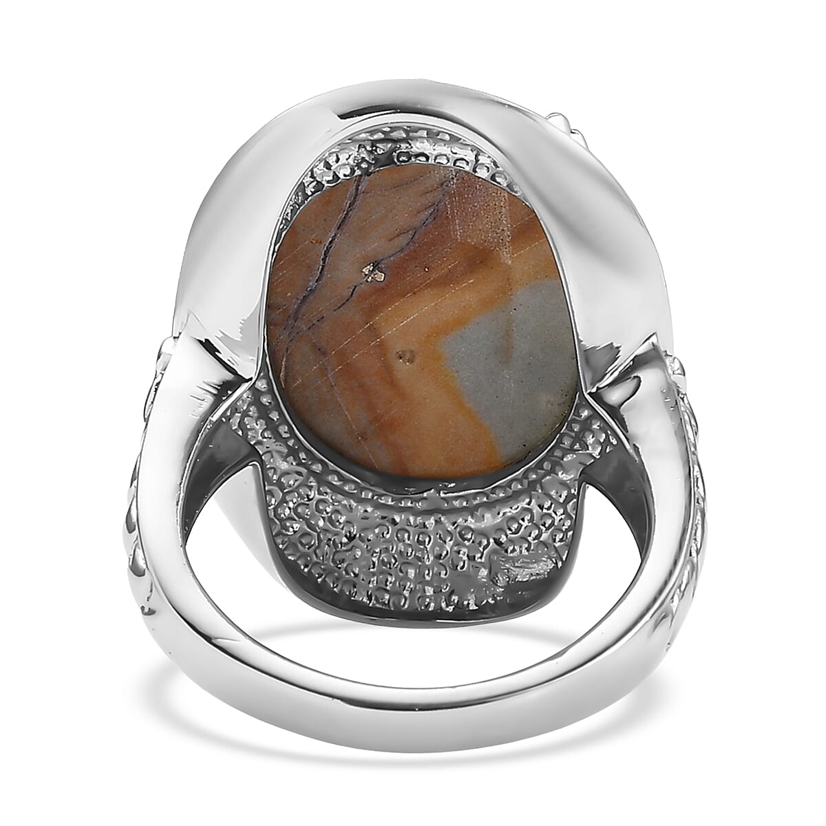 EverTrue Cherry Creek 16.10 ctw Solitaire Ring in Stainless Steel (Size 7.0) image number 4