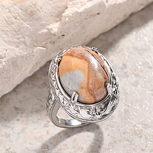 EverTrue Cherry Creek Solitaire Ring in Stainless Steel 16.10 ctw (Size 8.0)