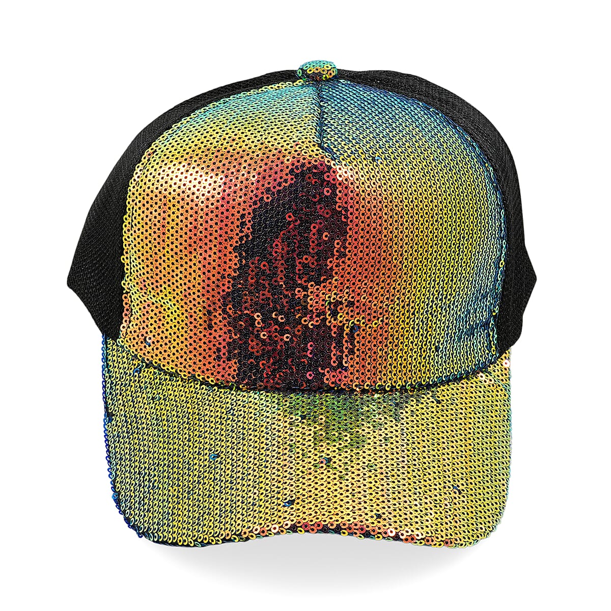 Tamsy Black 2pcs Set Sequin Cap (22.83 In) image number 4