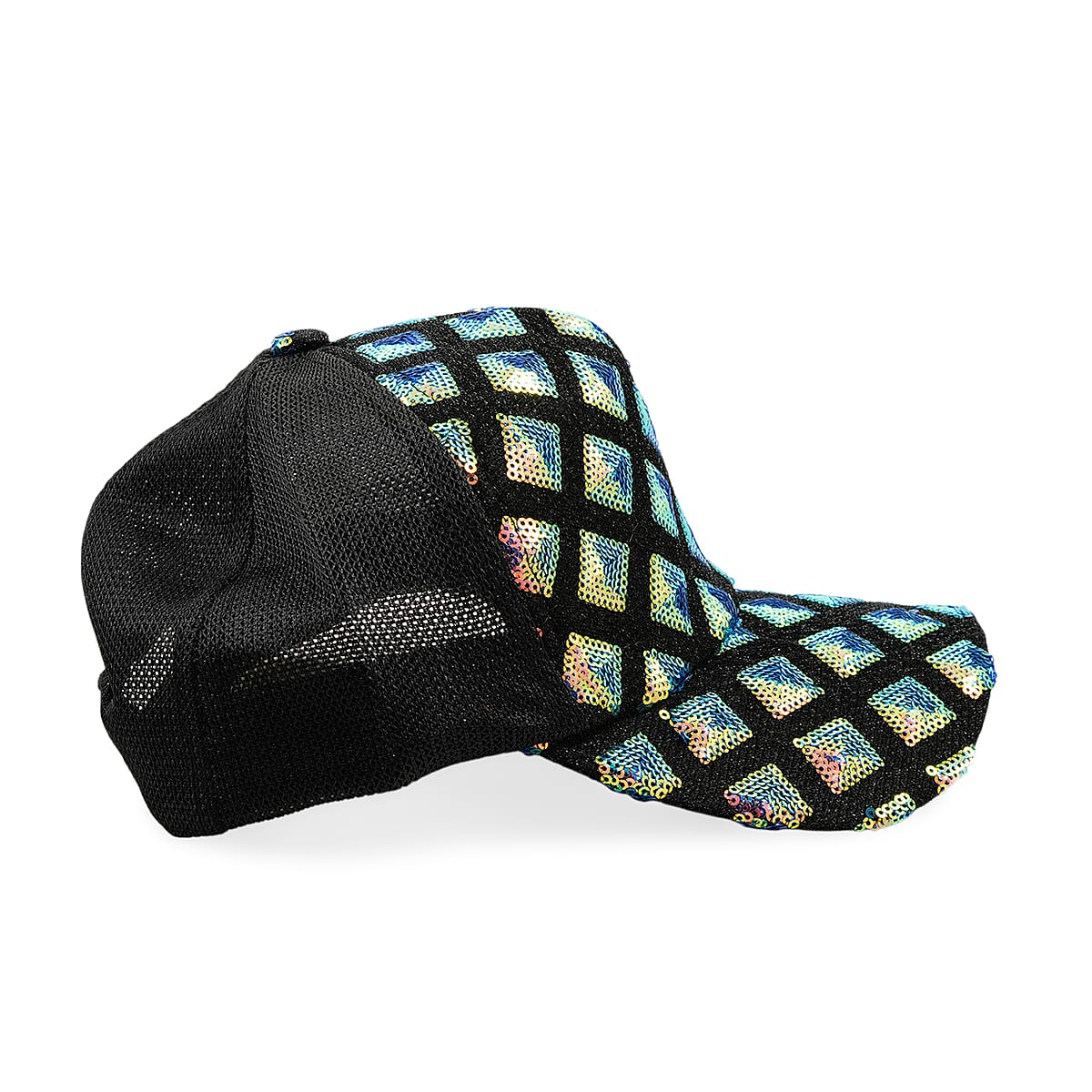 Tamsy Black 2pcs Set Sequin Cap (22.83 In) image number 7