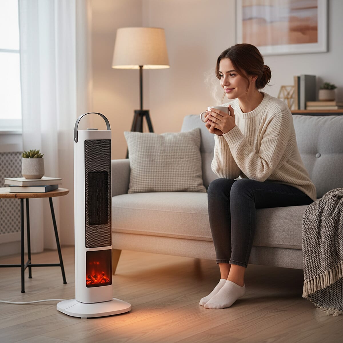 Livmore Heater with Voice Control Remote (1000W to 2000W) image number 2