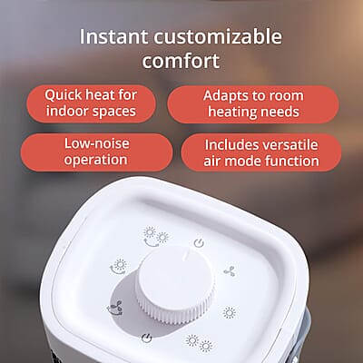 Livmore Heater with Voice Control Remote (1000W to 2000W)
