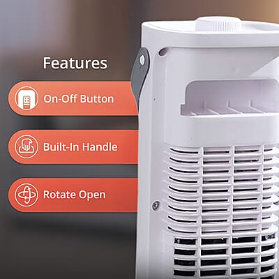 Livmore Heater with Voice Control Remote (1000W to 2000W)