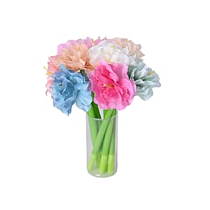 Livmore Set of 10 Flower Pen with Black Ink