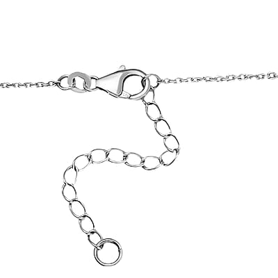 D'Joy Artisan Crafted Tahoe Nevada Turquoise 14.30 ctw Necklace 18 Inches in Sterling Silver