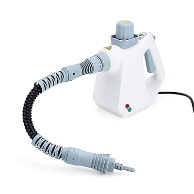 Livmore Light Blue Steam Cleaner with Plug 
