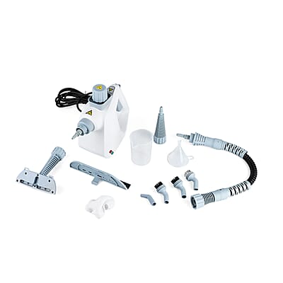 Livmore Light Blue Steam Cleaner with Plug 