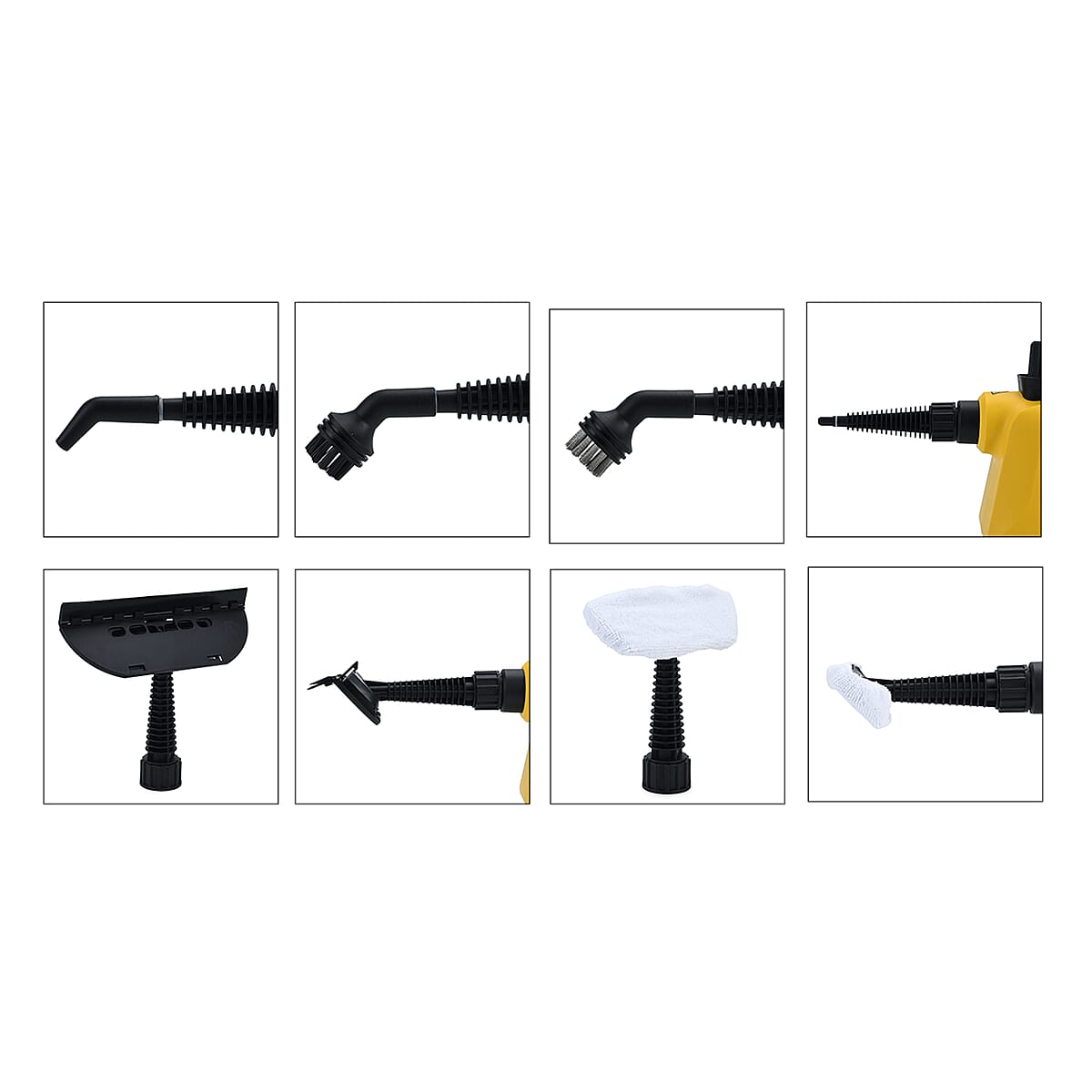 Livmore Yellow Steam Cleaner with Plug  image number 9