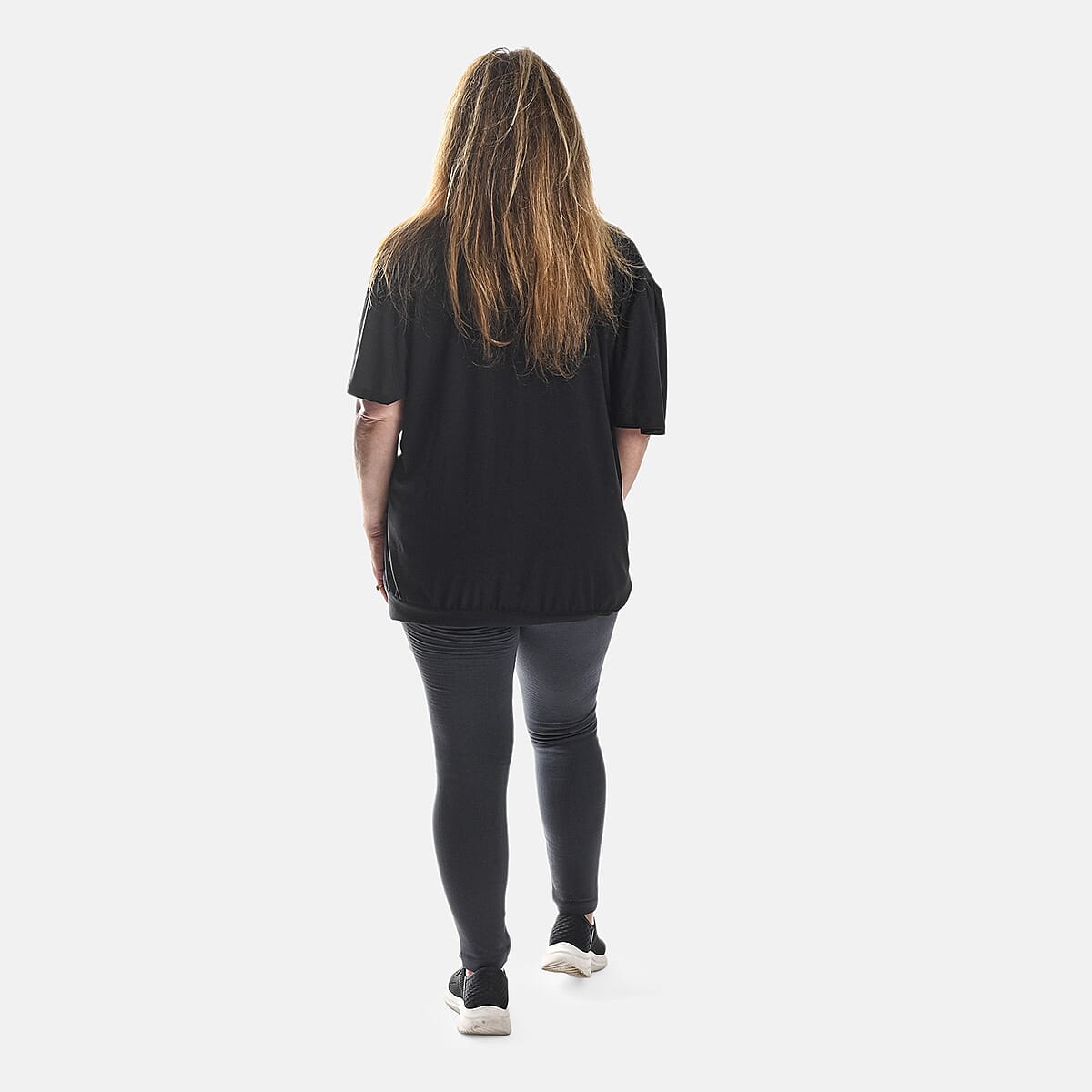 GENIE Charcoal Soft Fleece Lined Full Length Legging &ndash; Small image number 1