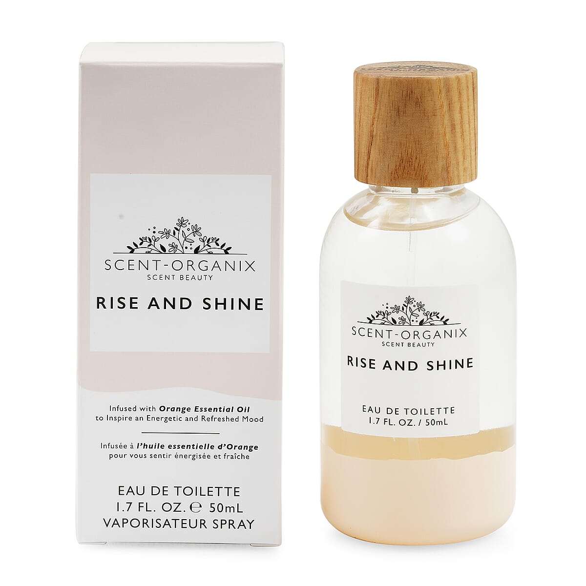 Scent Organix Rise & Shine Perfume, Exuberant and Fruity Scent, 1.7fl Oz image number 0