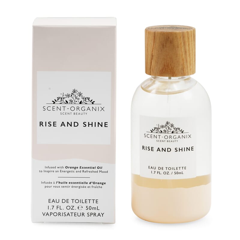 Scent Organix Rise And Shine EDT Infused with Orange Essential Oil (1.7oz)