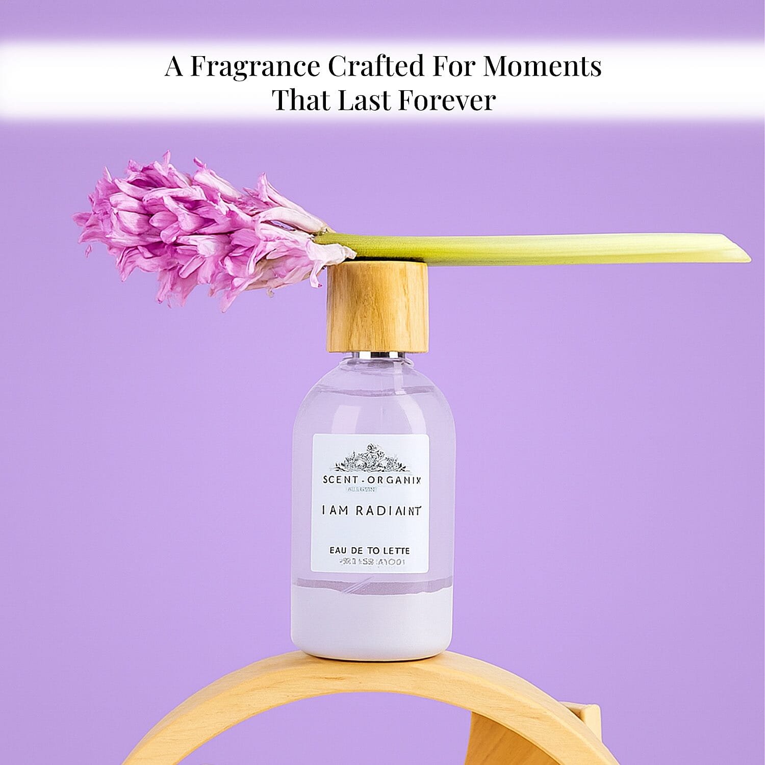 Scent Organix I Am Radiant EDT Infused with Jasmine Essential Oil (1.7oz)