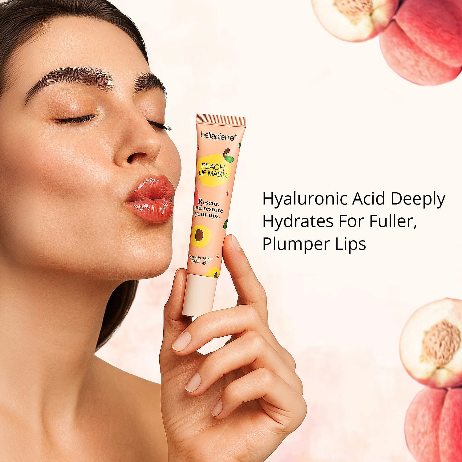 Bellapierre Peach Lip Mask (Rescue & Restoring)