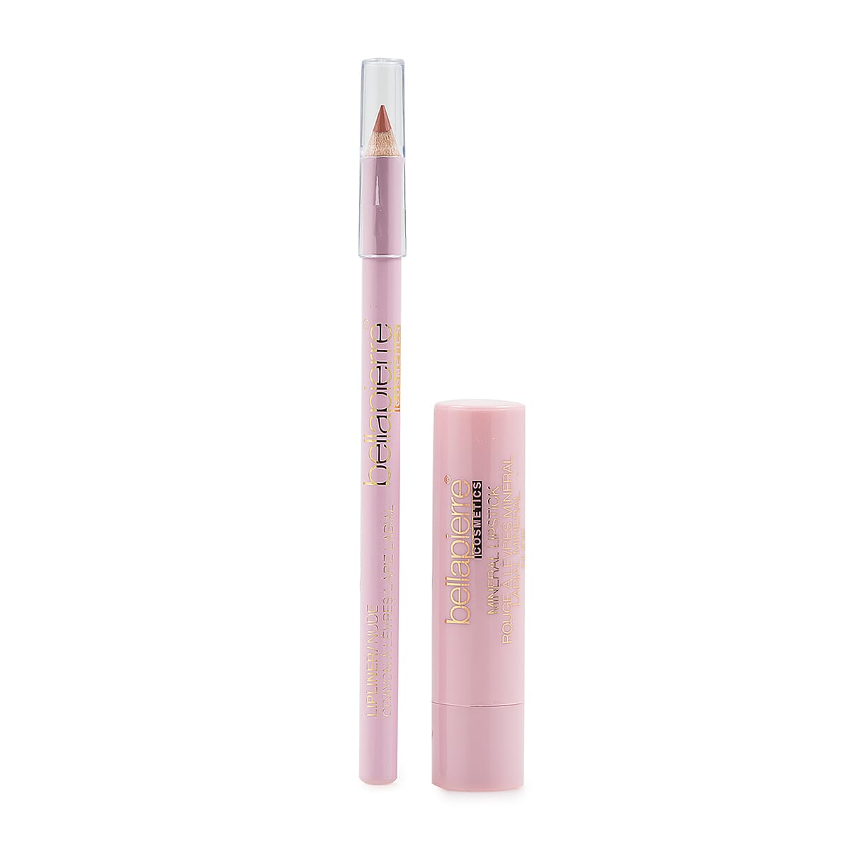 Bellapierre Lip Duo Kit (Mineral Lipstick & Lip Liner)- Nude image number 1