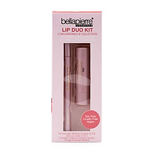 Bellapierre Lip Duo Kit (Mineral Lipstick & Lip Liner)- Red
