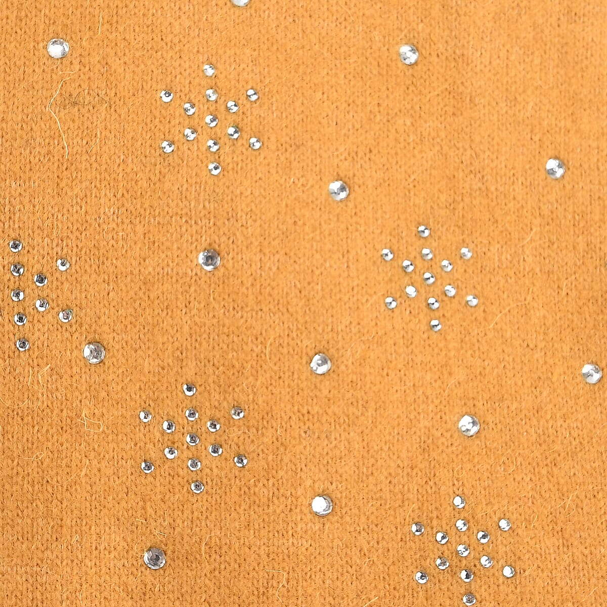 Doorbuster Tamsy Ginger Cashmere Wool Gloves with 2 Fingers Screen Touch image number 3