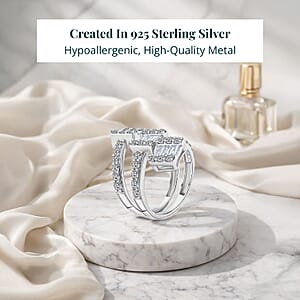 Luxuriant Lab Grown Diamond (G, SI1) Ring in Sterling Silver 2.60 ctw (Size 6.0)