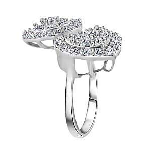  Luxuriant Lab Grown Diamond G SI1 2.00 ctw Ring in Sterling Silver (Size 7.0)