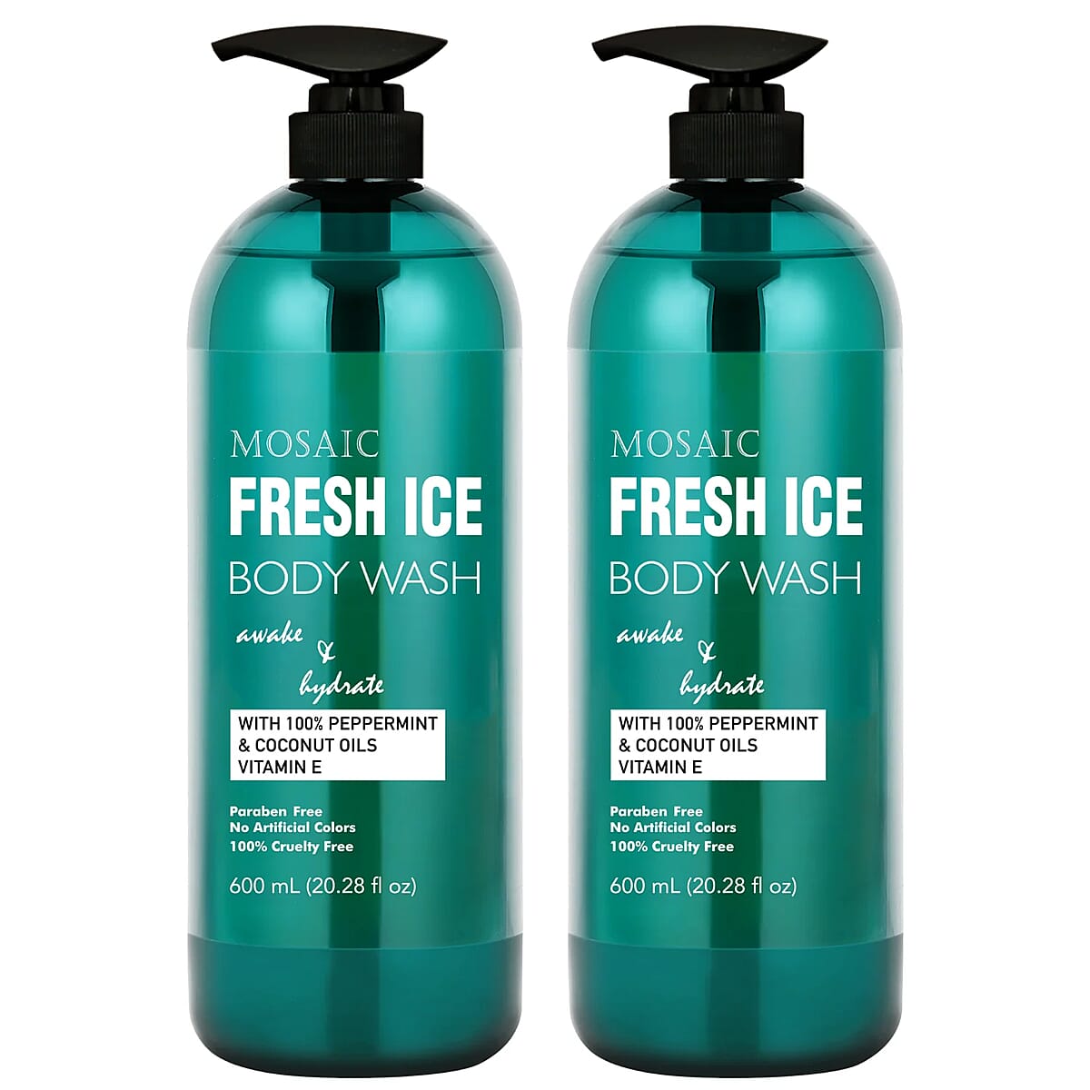 Mosaic Series Fresh Ice Body Wash Set of 2, 20.28 fl oz each image number 0