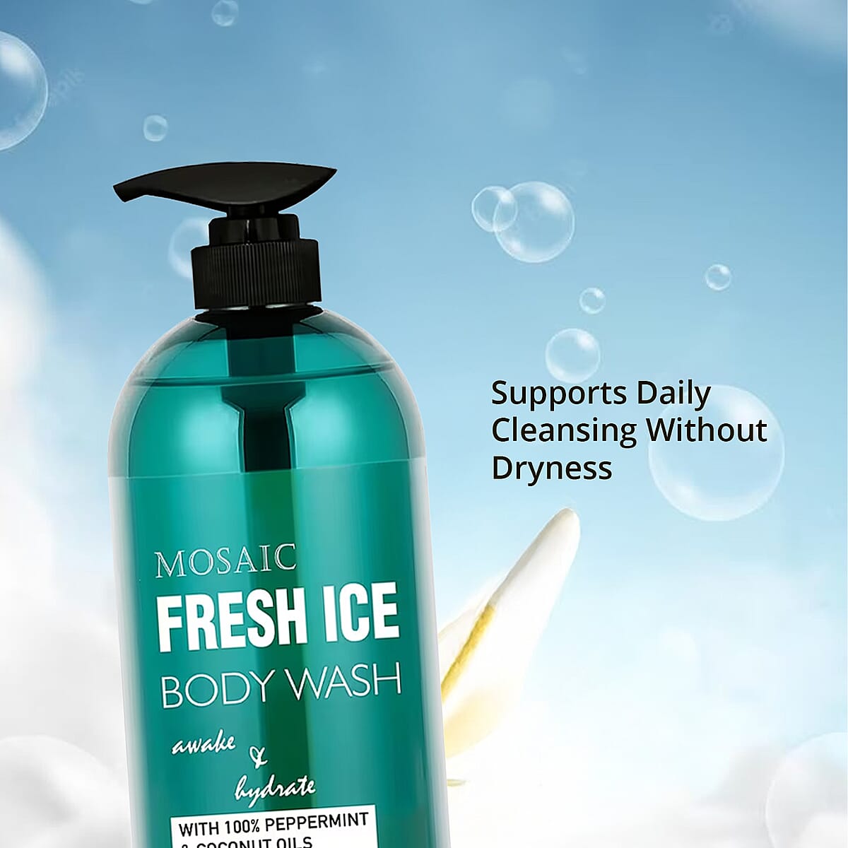 Mosaic Series Fresh Ice Body Wash Set of 2, 20.28 fl oz each image number 5