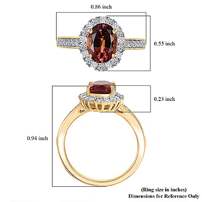 Certified & Appraised AAA Byzantine Tourmaline and G-H SI Luxuriant Lab Grown Diamond 2.75 ctw Ring in 10K Yellow Gold (Size 11.0)