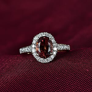 Certified & Appraised AAA Byzantine Tourmaline and G-H SI Luxuriant Lab Grown Diamond 2.75 ctw Ring in 10K Yellow Gold (Size 8.0)