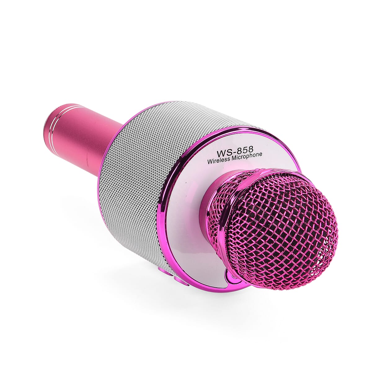 Livmore Mini Karaoke Microphone with Bluetooth - Pink (600mAh) image number 5