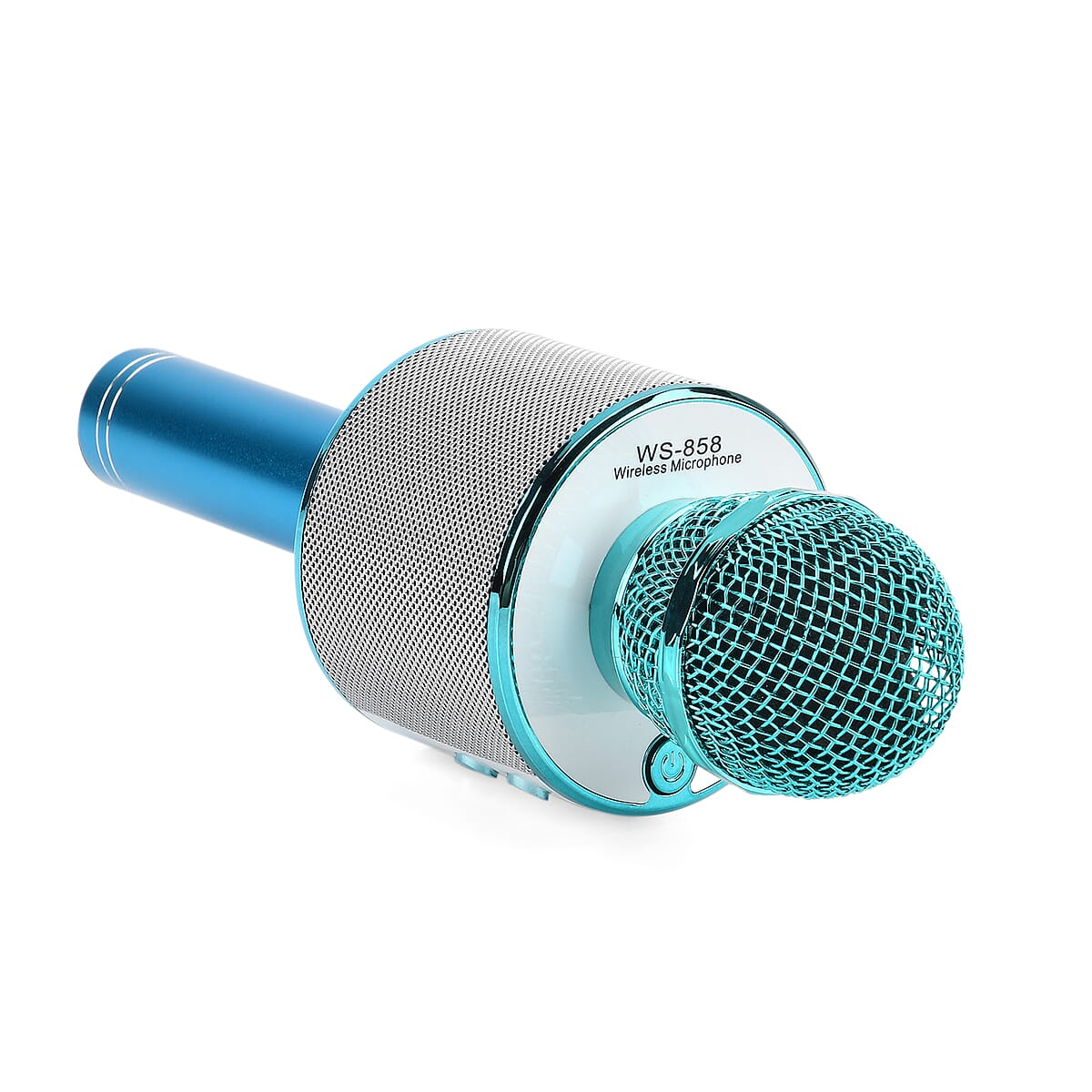 Livmore Mini Karaoke Microphone with Bluetooth - Blue (600mAh) image number 5